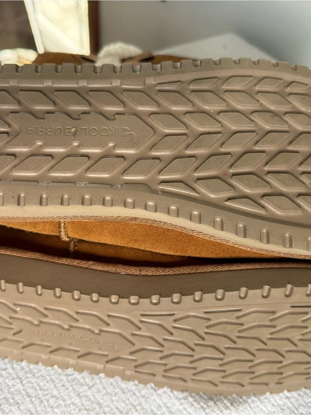 Koolaburra chestnut suede